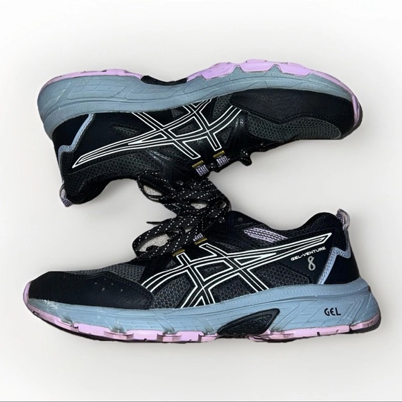 Women's Asics Gel Venture 8 Running Shoes/Casual Shoes Size 7.5 Activewear - Picture 1 of 14